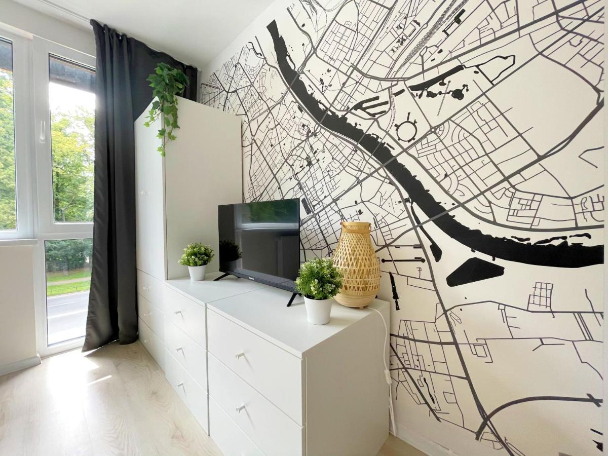 Batorego 18: White Oasis near Metro and National Park Warsaw Exterior photo